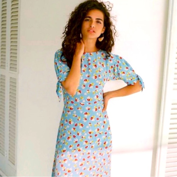 COPY - Faithfull the brand Erin midi dress - Picture 1 of 4